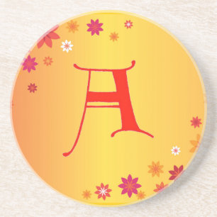 Letter A Coaster