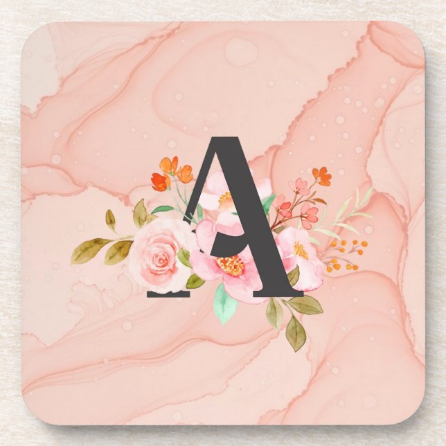 Letter A Coaster (Front)
