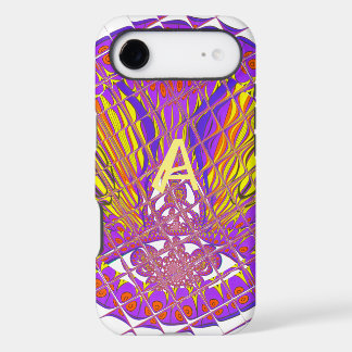 Letter A, Colourful logo text design