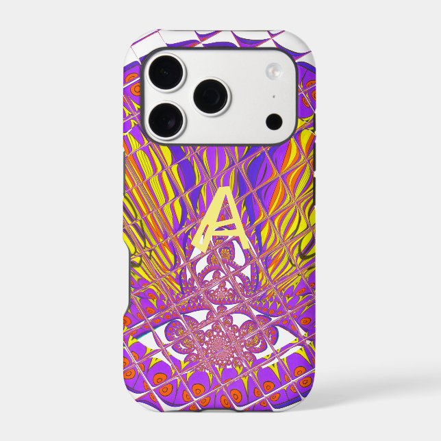 Letter A, Colourful logo text design (Back)