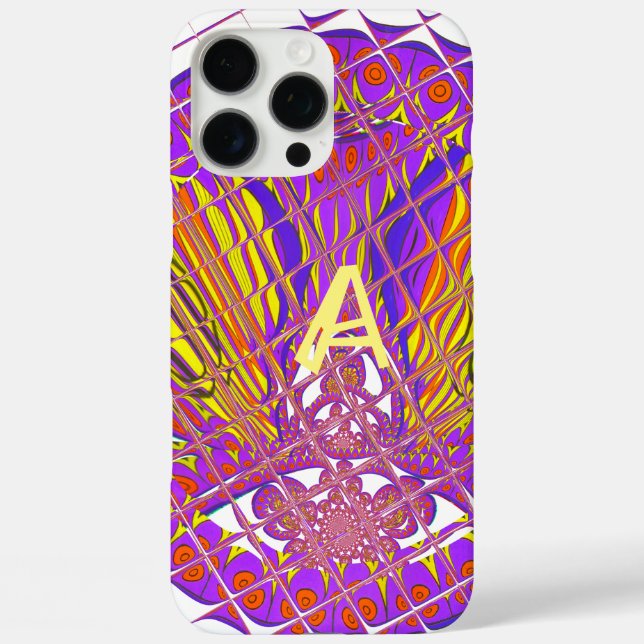 Letter A, Colourful logo text design Case-Mate iPhone Case (Back)