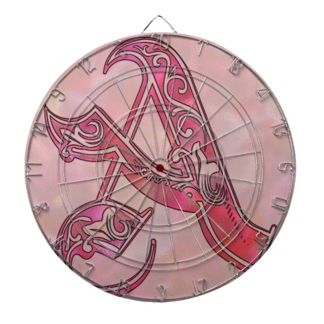 Letter A Dartboard (Front)