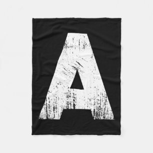 Letter A Family Chipmunk Group Matching Halloween Fleece Blanket