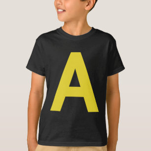 Letter A Funny Chipmunk Group Matching Halloween C T-Shirt