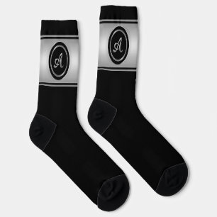 "Letter A" Monogram Socks