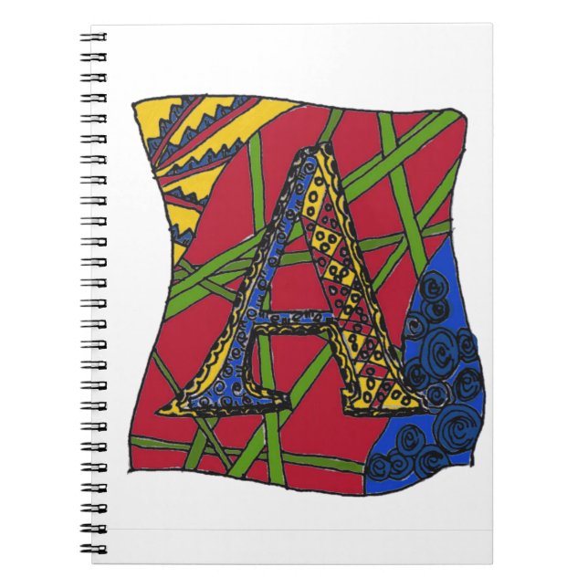 Letter "A" Notebook (Front)