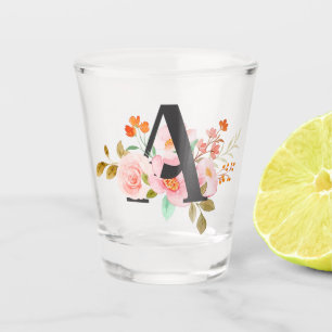 Letter A Shot Glass