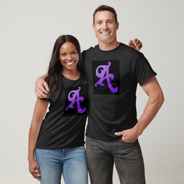 Letter A T-Shirt (Unisex)