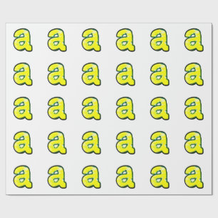 Letter "a" THCA $THCBand Wrapping Paper
