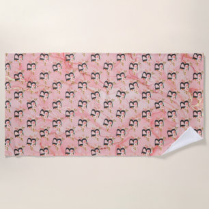 Letter B Beach Towel
