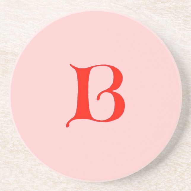 Letter B Coaster (Front)