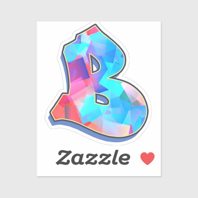 Letter B - Color Mix (Sheet)