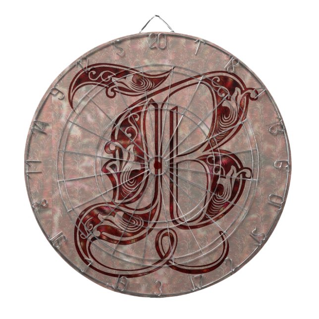 Letter B Dartboard (Front)
