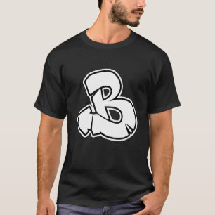 Letter B Graffiti 1 T-Shirt