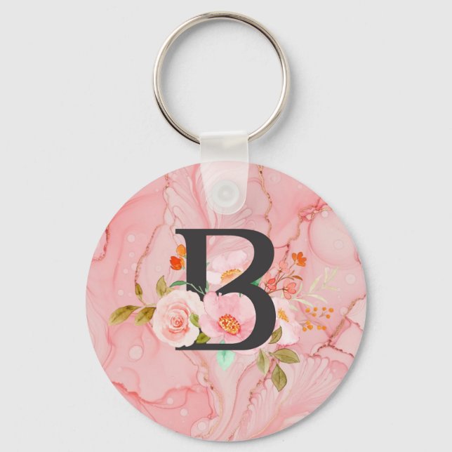 Letter B Key Ring (Front)