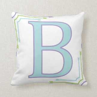 Letter B - Monogram Pillow