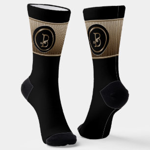 "Letter B" Monogram Socks