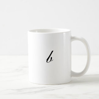 Letter b mug