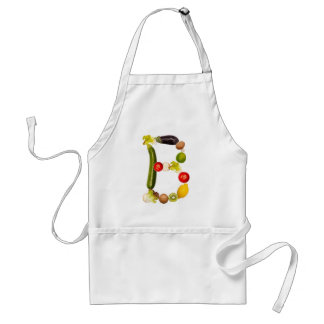 letter "B" of fruits and vegetables Standard Apron