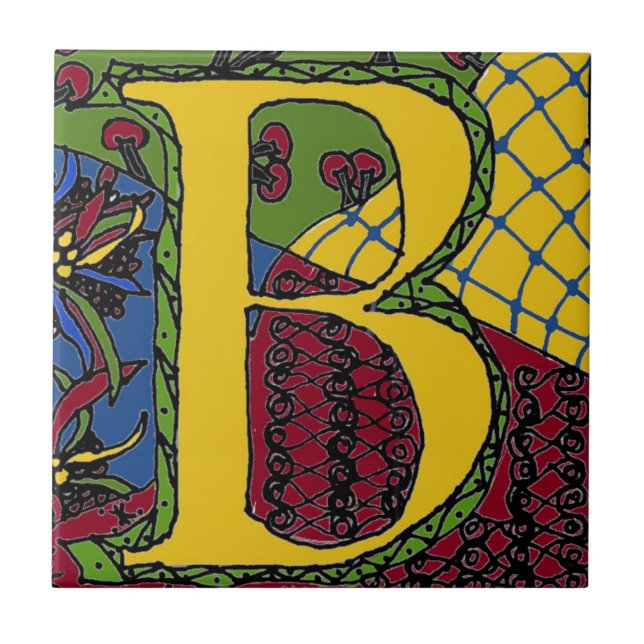 Letter B Tile (Front)