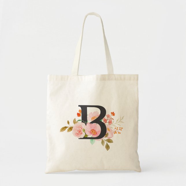 Letter B Tote Bag (Front)