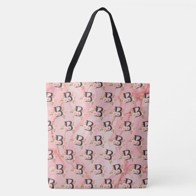 Letter B Tote Bag (Front)