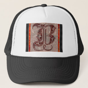 Letter B Trucker Hat