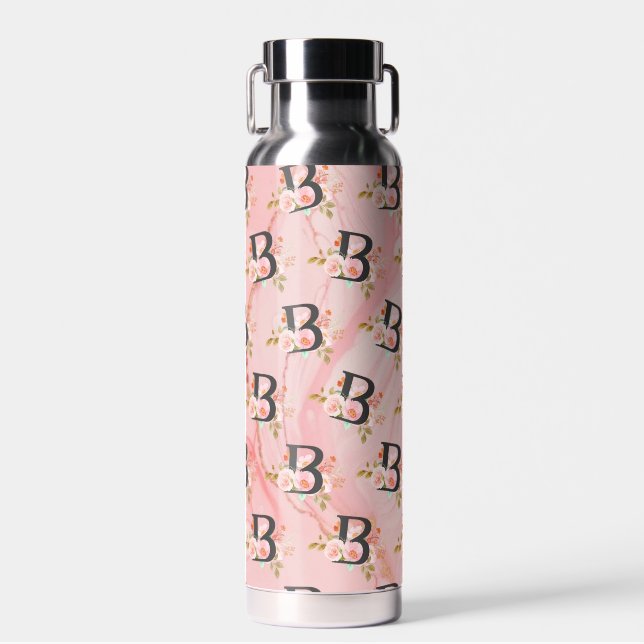 Letter B Water Bottle (Front)