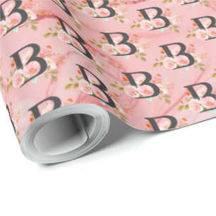 Letter B Wrapping Paper
