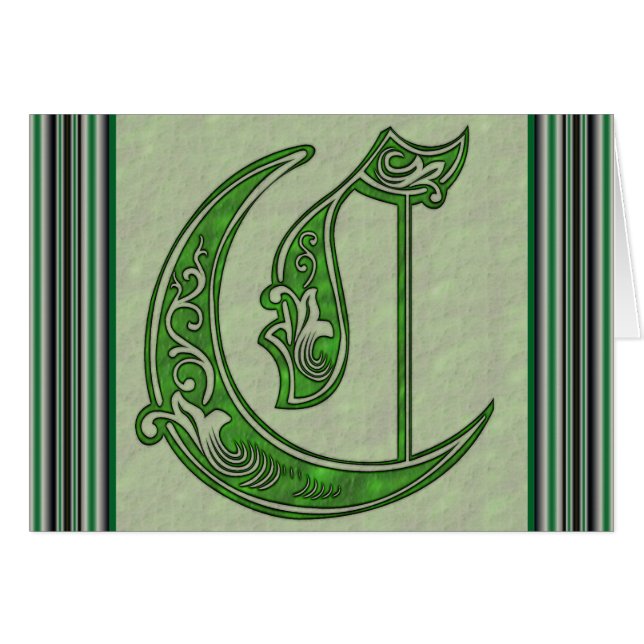 Letter C (Front Horizontal)