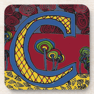 Letter C Coaster
