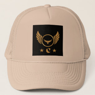 Letter C Custom Text Personlaized Hats-Caps Sports Trucker Hat