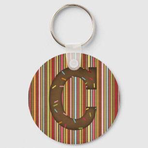 Letter C Key Ring