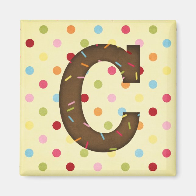 Letter C Magnet (Front)