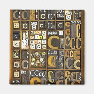 Letter C Magnet