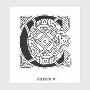 Letter C Vintage Celtic Knot Monogram