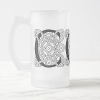 Letter C Vintage Celtic Knot Monogram