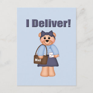 Letter Carrier Postcard