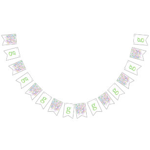 Letter Confetti "G" Bunting