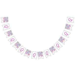 Letter Confetti "Q" Bunting