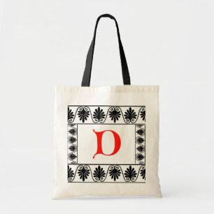 Letter D Bordered Bag