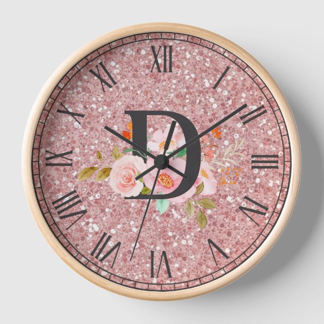 Letter D Clock (Front)