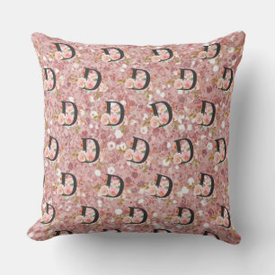 Letter D Cushion