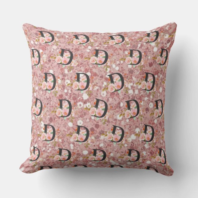 Letter D Cushion (Front)