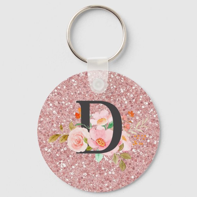 Letter D Key Ring (Front)