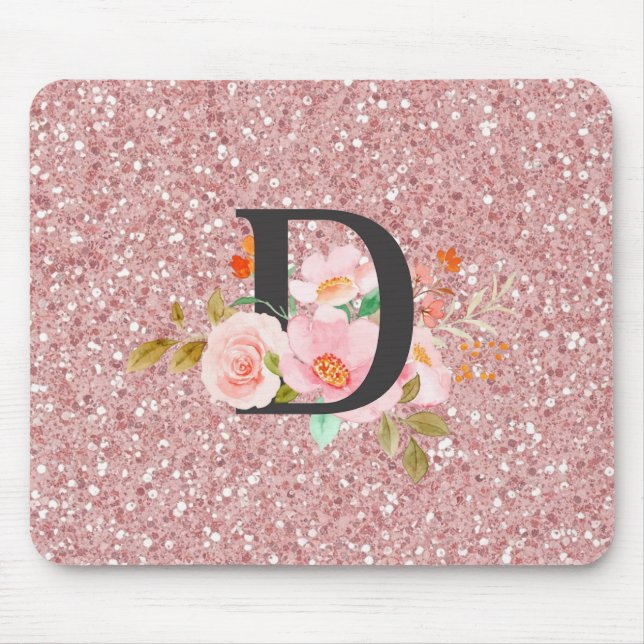 Letter D Mouse Mat (Front)