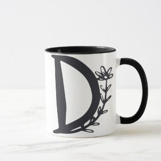Letter D Mug