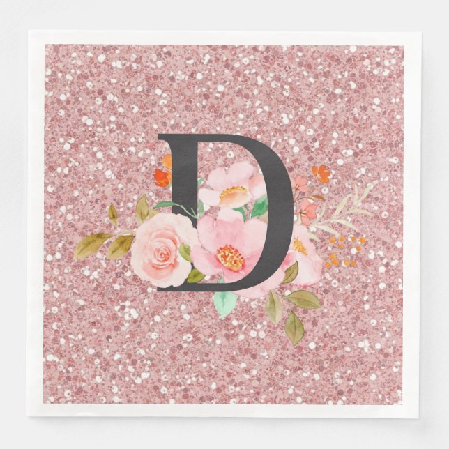 Letter D Napkin (Front)