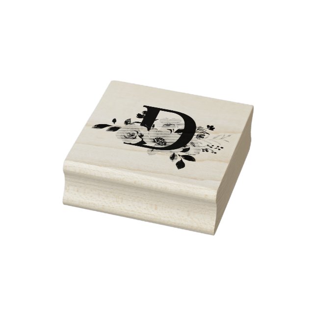 Letter D Rubber Stamp (Stamp)