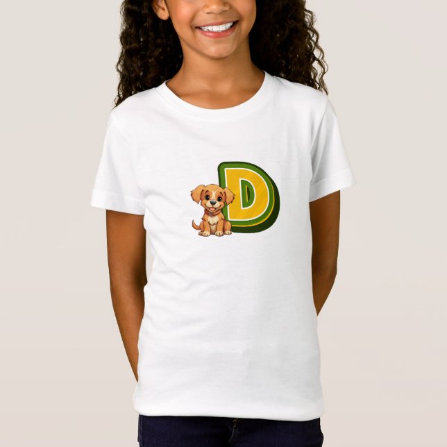 Letter D T-Shirt (Front)